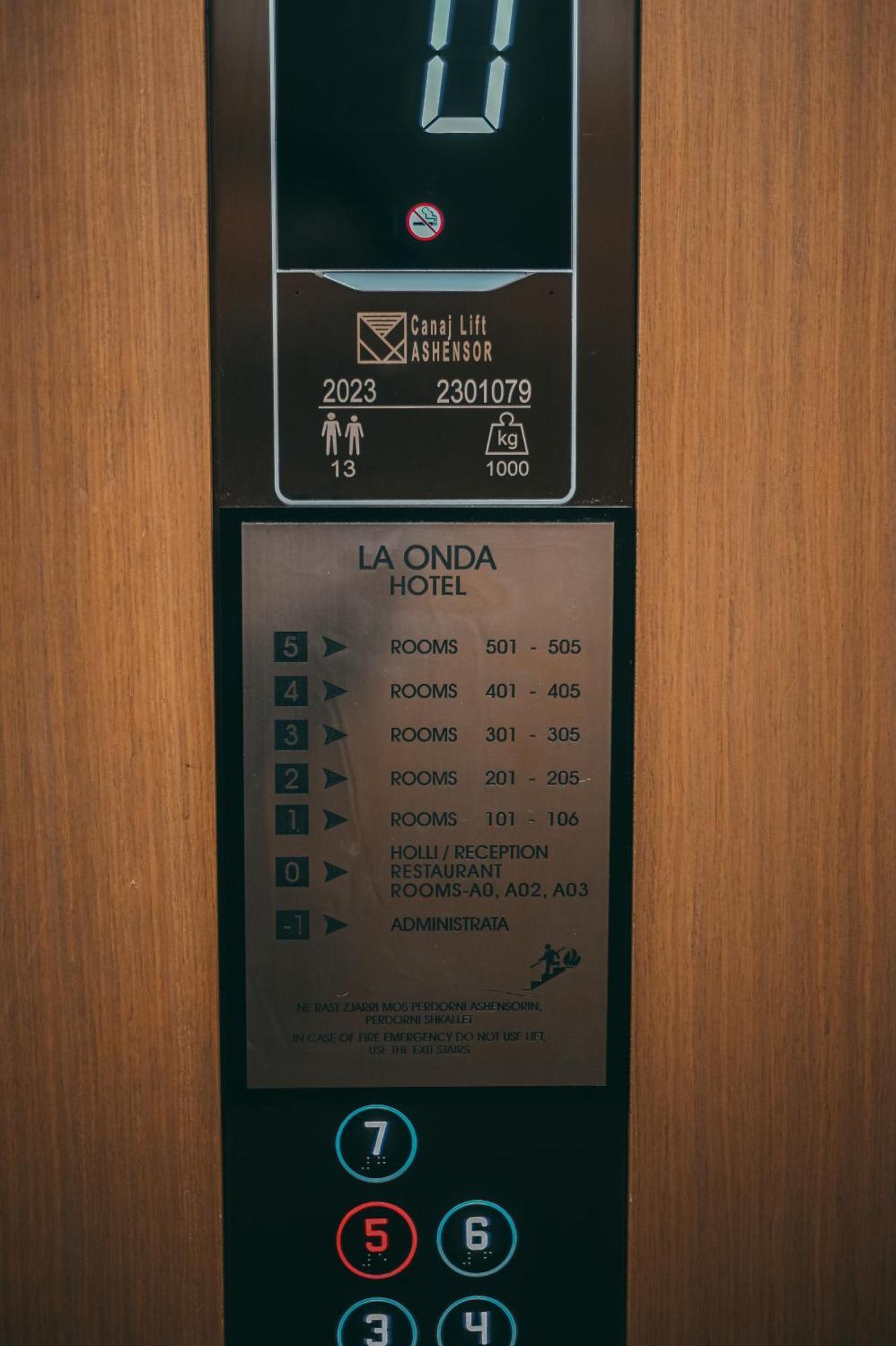 La Onda Hotel Dıraç Dış mekan fotoğraf